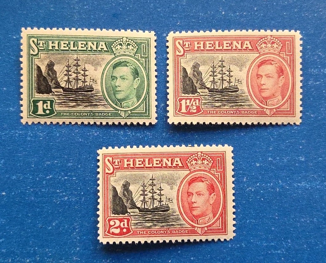 Saint Helena Stamps, Scott 136-138 Complete Set MNH Saint Helena Stamps, Scott 136-138 Complete Set MNH