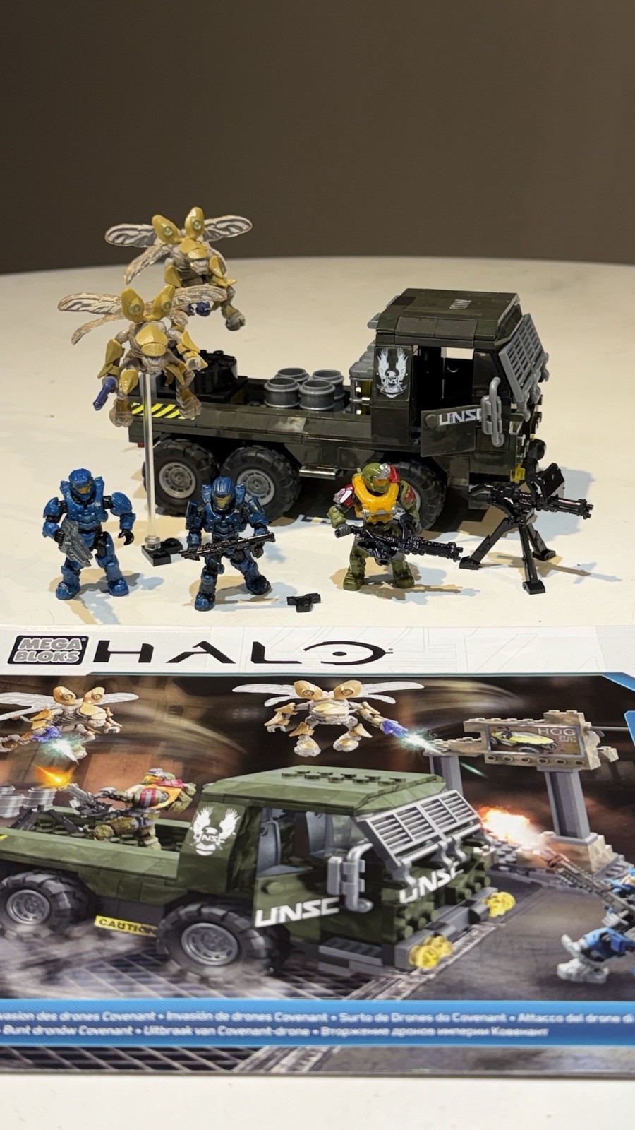 2015 Mega Bloks Halo Covenant Drone Outbreak Set Used And Not Complete 2015 Mega Bloks Halo Covenant Drone Outbreak Set Used And Not Complete