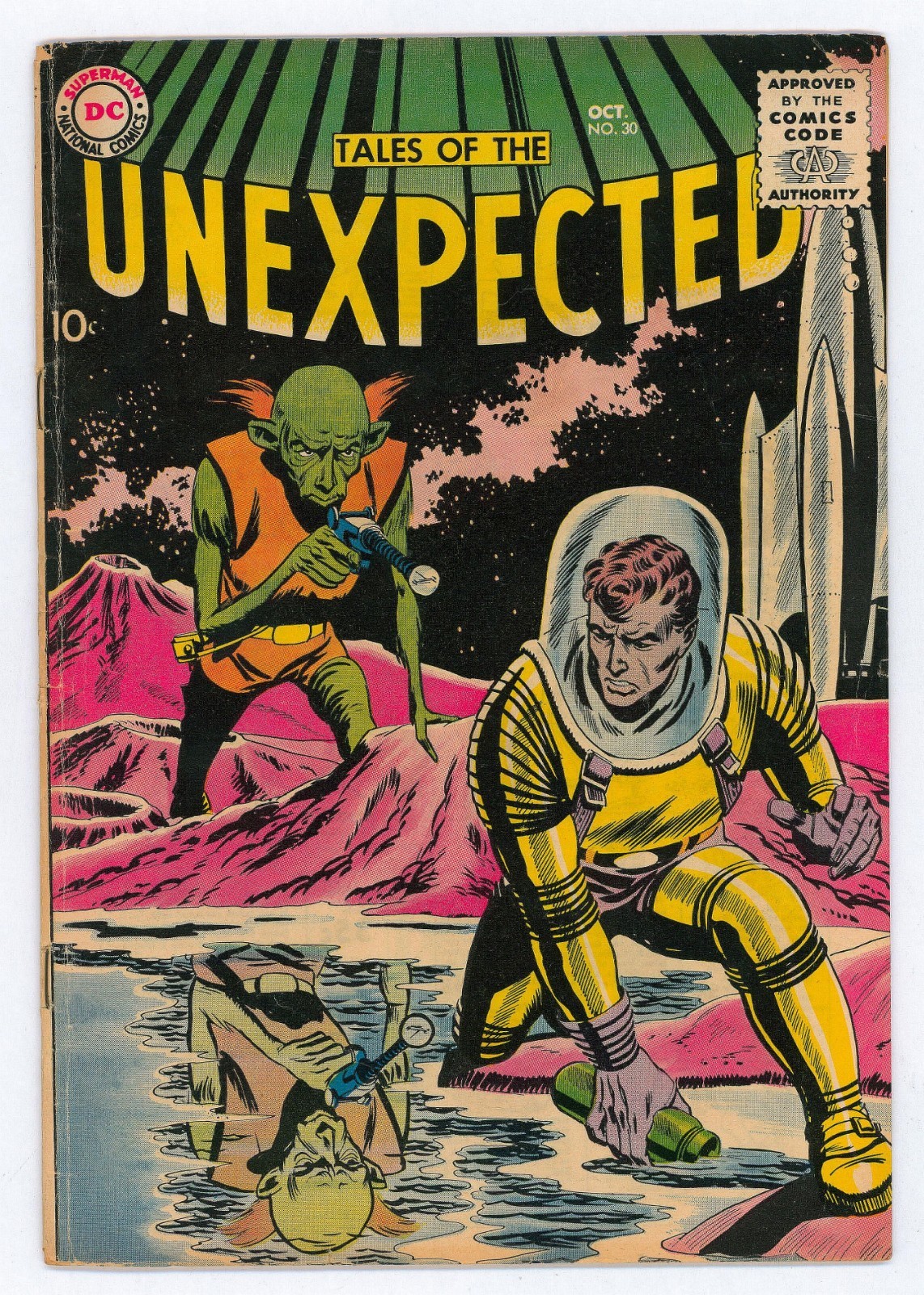 Tales of the Unexpected #30 VG+4.5 Comic Golden Age Sci-Fi Horror Comics 1958 Tales of the Unexpected #30 VG+4.5 Comic Golden Age Sci-Fi Horror Comics 1958