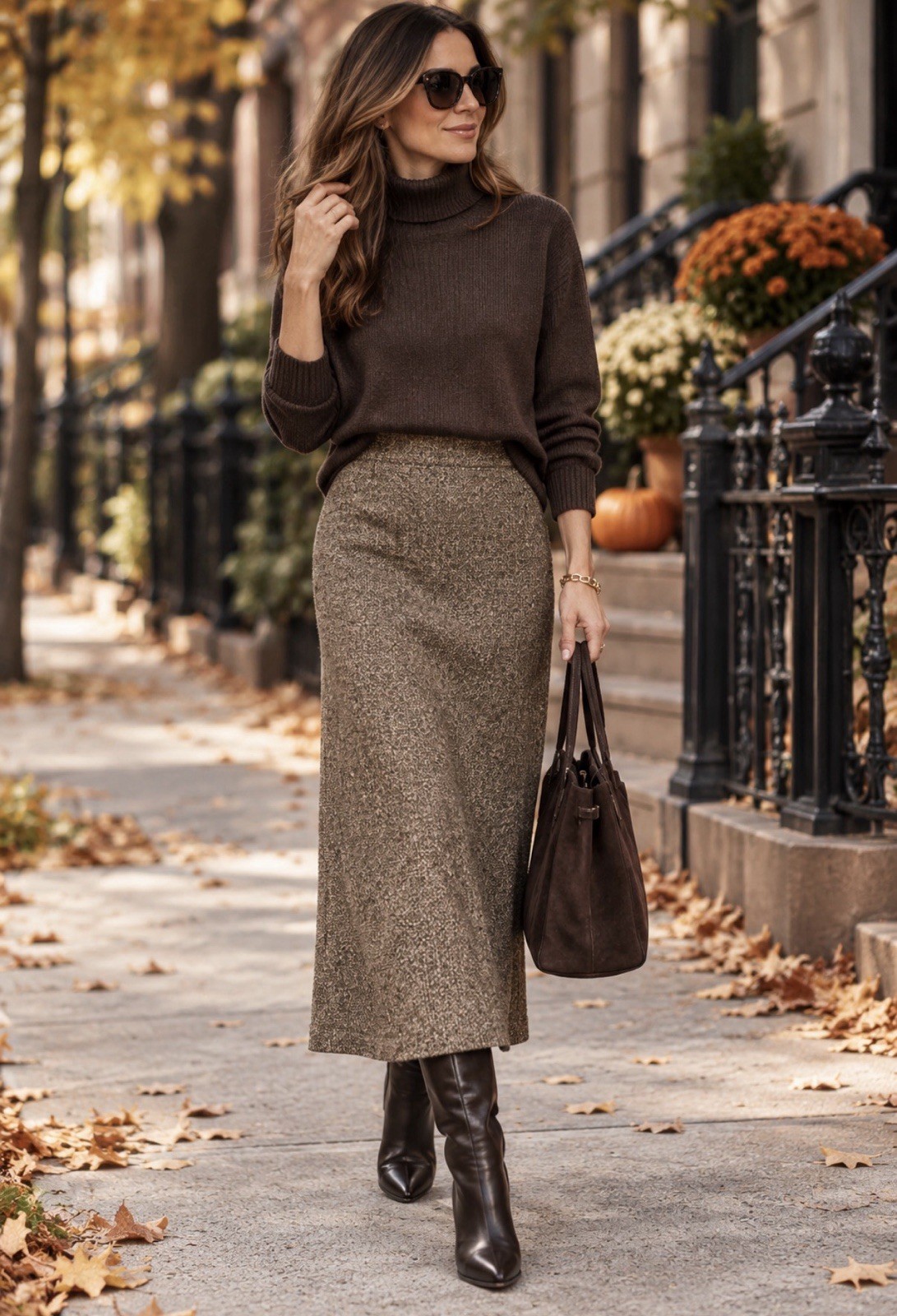 Vintage Eddie Bauer Silk Wool Blend Tweed Maxi Skirt Women’s 10 Brown Lined EUC Vintage Eddie Bauer Silk Wool Blend Tweed Maxi Skirt Women’s 10 Brown Lined EUC