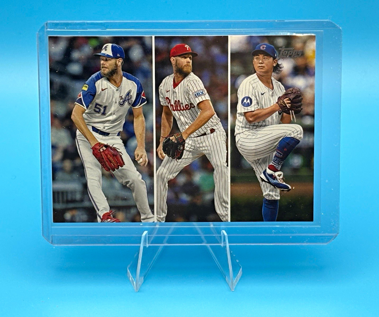 Topps 2025 Series One National League ERA Leaders- True Photo SSP #272 Topps 2025 Series One National League ERA Leaders- True Photo SSP #272