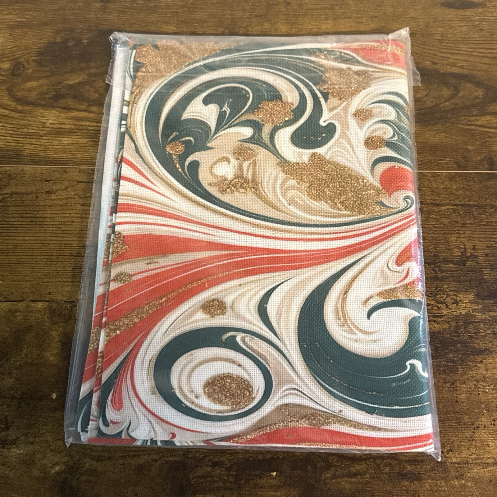 NEW – Ambesonne Color Swirl Place Mats – Set of 4 – Modern