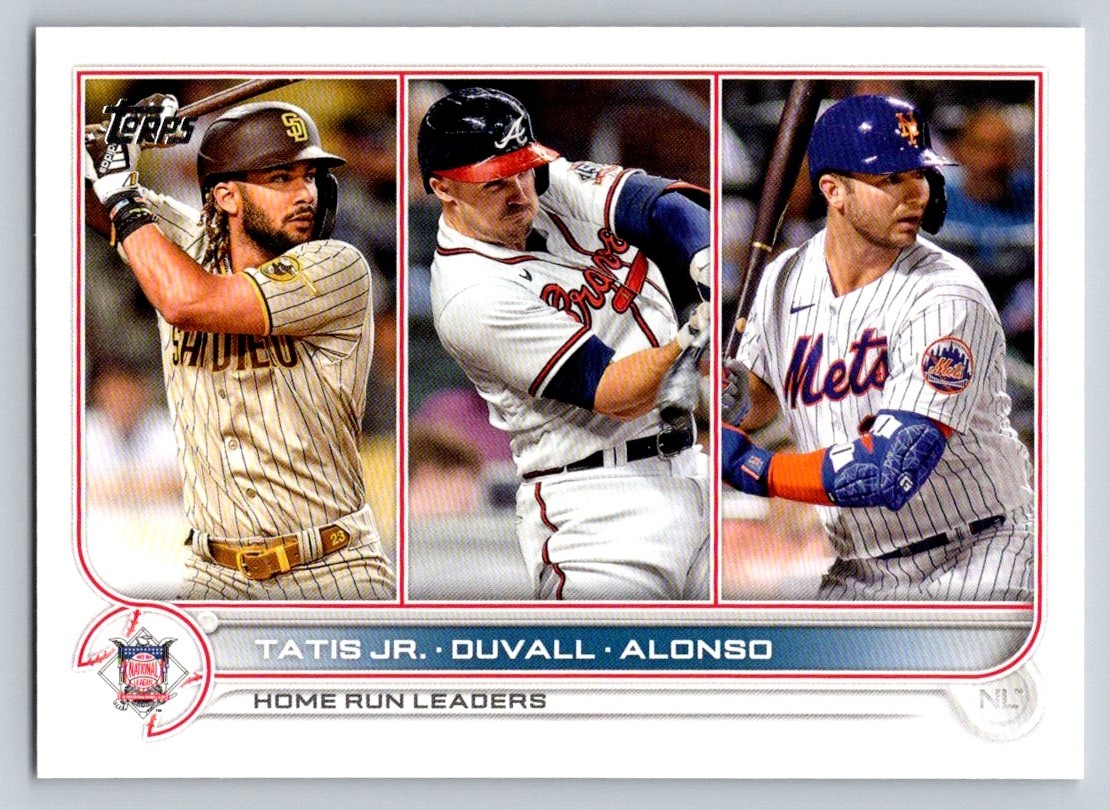 2022 Topps #146 Fernando Tatis Jr. / Duvall / Alonso