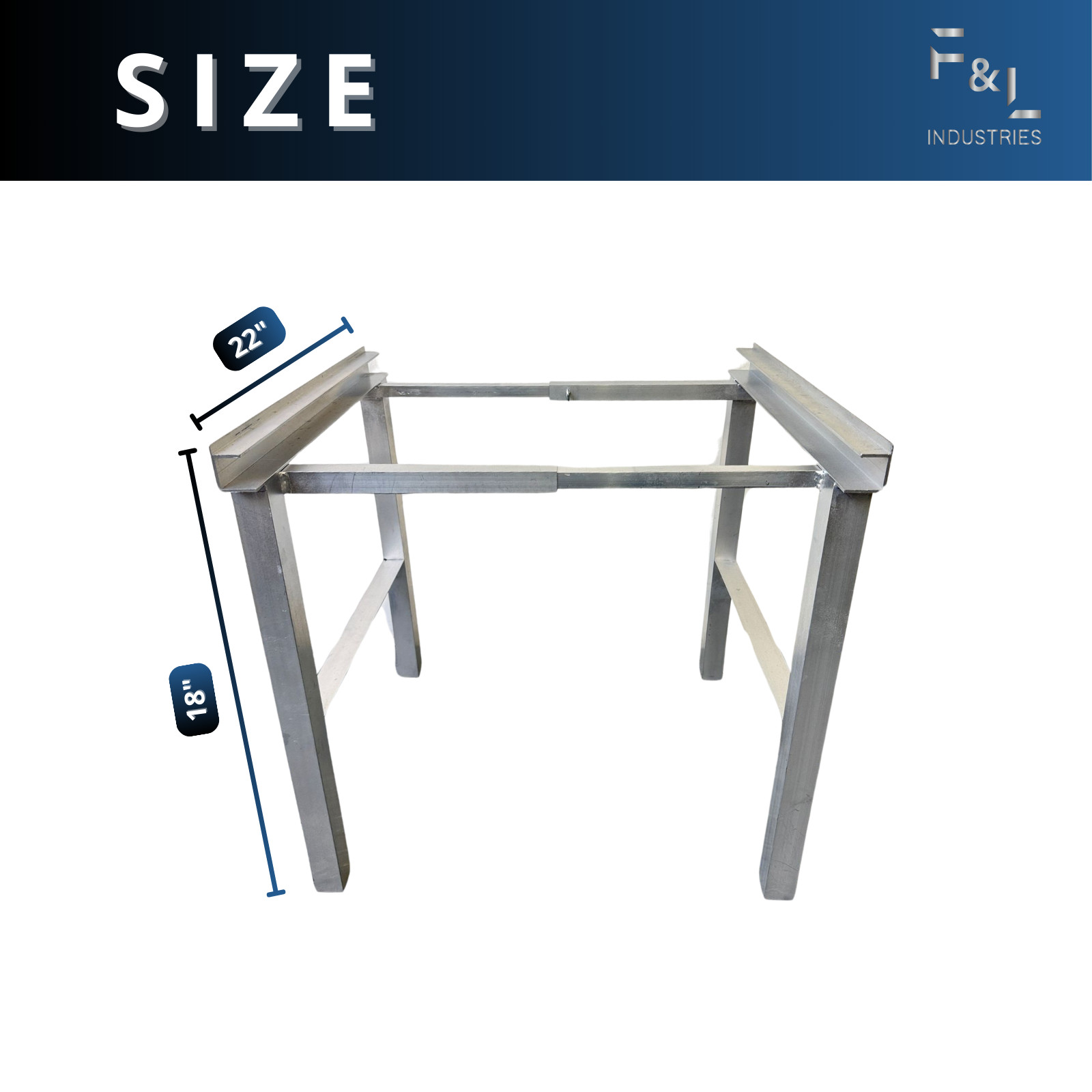 F&L Heavy-Duty Aluminum Air Handler Stand – High-Efficiency HVAC Unit for Superi F&L Heavy-Duty Aluminum Air Handler Stand – High-Efficiency HVAC Unit for Superi