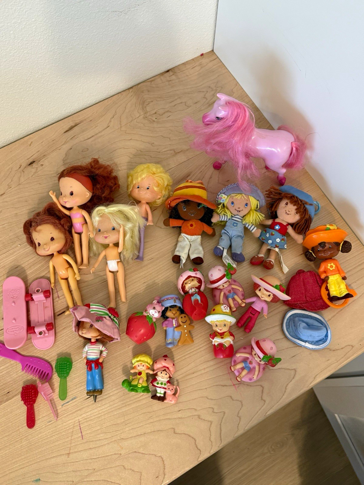 Strawberry Shortcake Bandai 2003 Doll Lot