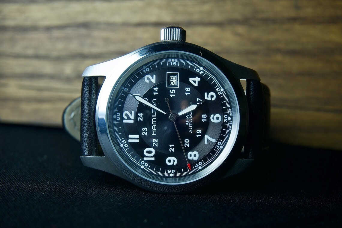 Hamilton Khaki Field Automatic Watch for Men | Vintage Swiss Made Military Watch