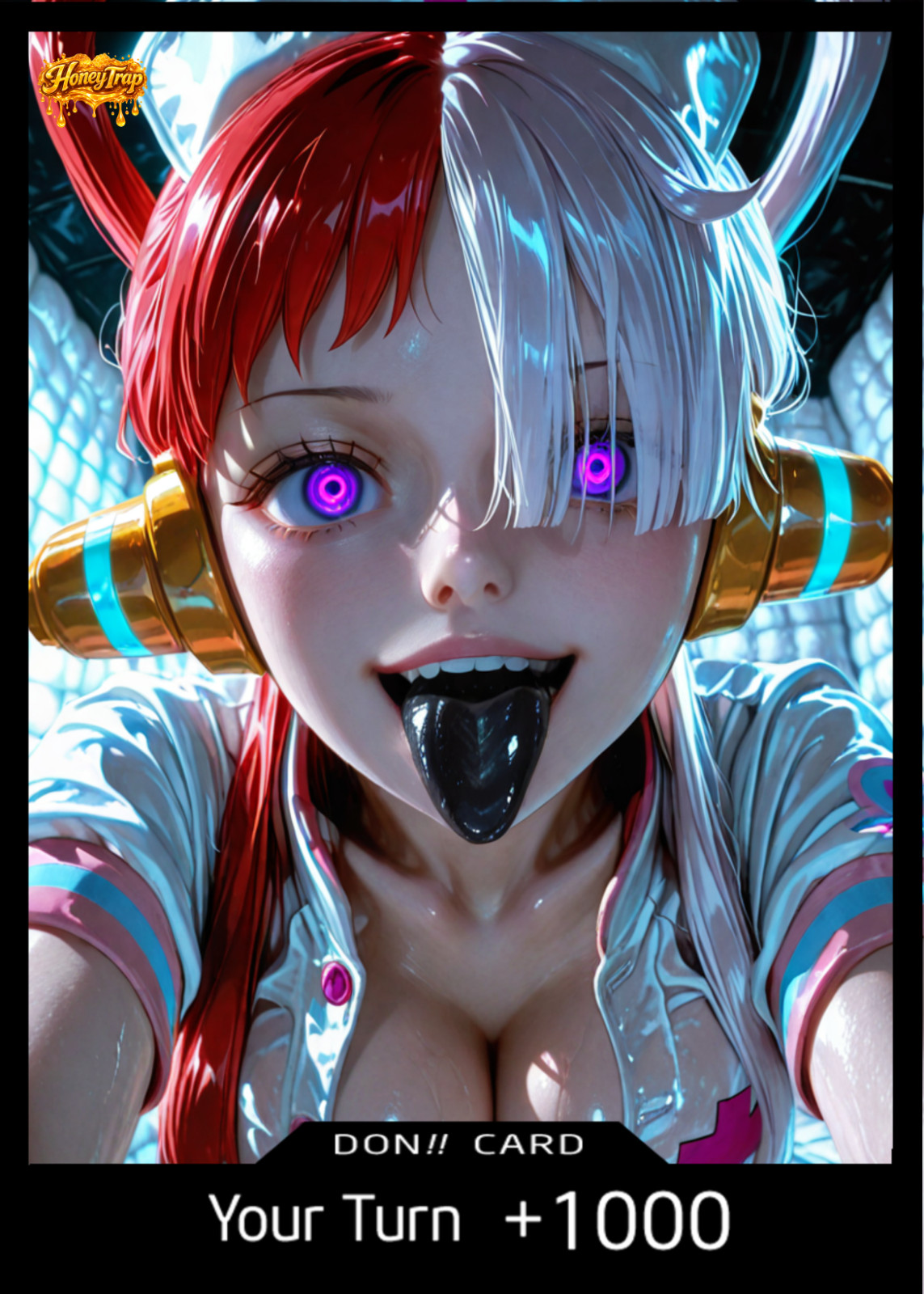 CUSTOM DON One Piece CCG Proxy Fan Art Card - Uta (Ward 13 Edition)