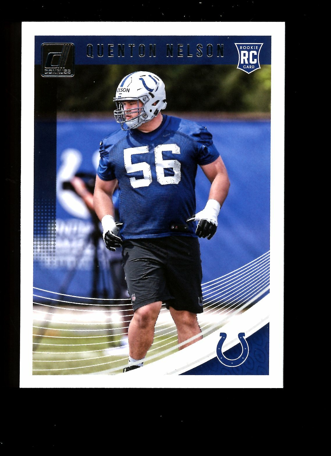 2018 Donruss #351 Quenton Nelson Indianapolis Colts RC Rookie Card Qty 2018 Donruss #351 Quenton Nelson Indianapolis Colts RC Rookie Card Qty
