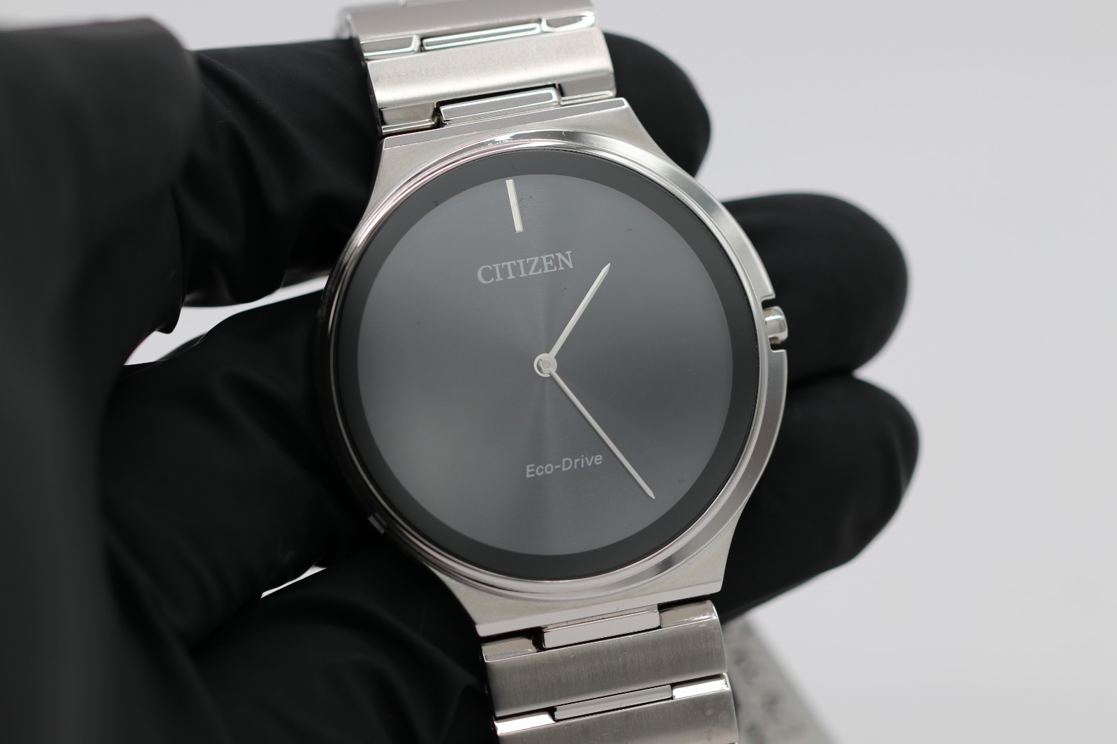 Citizen Eco-Drive Stiletto AR3110-52E 39mm Stainless Steel Black Modern Watch Citizen Eco-Drive Stiletto AR3110-52E 39mm Stainless Steel Black Modern Watch