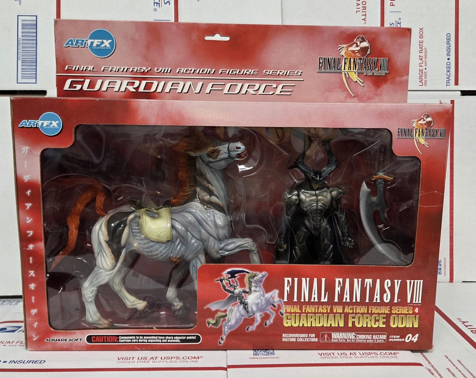 Guardian Force Odin Vintage Final Fantasy VIII Figure Set ArtFX Palisades Guardian Force Odin Vintage Final Fantasy VIII Figure Set ArtFX Palisades