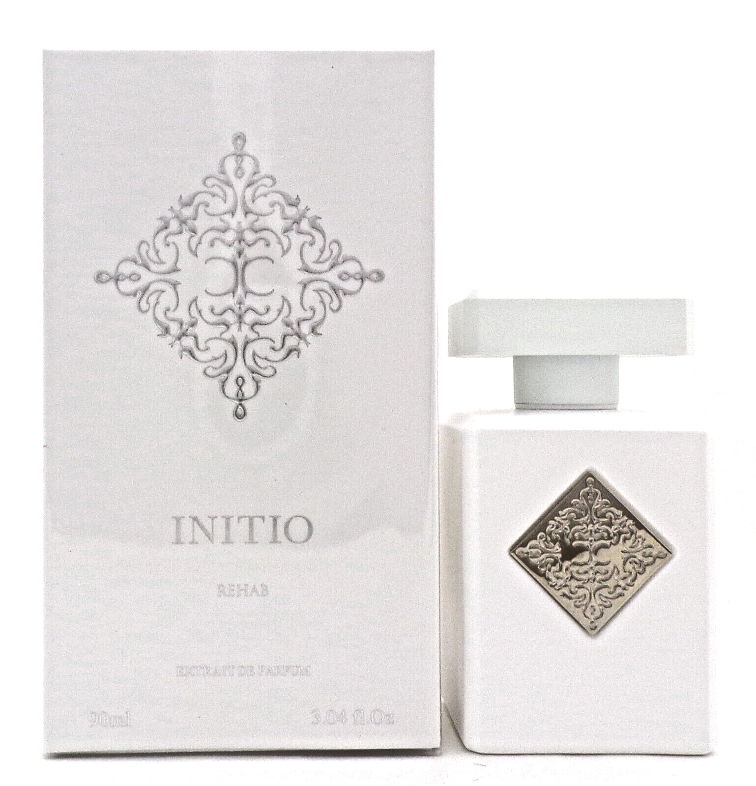 Initio REHAB 3.04 oz./ 90 ml. Extrait de Parfum Spray Unisex New in Sealed Box Initio REHAB 3.04 oz./ 90 ml. Extrait de Parfum Spray Unisex New in Sealed Box