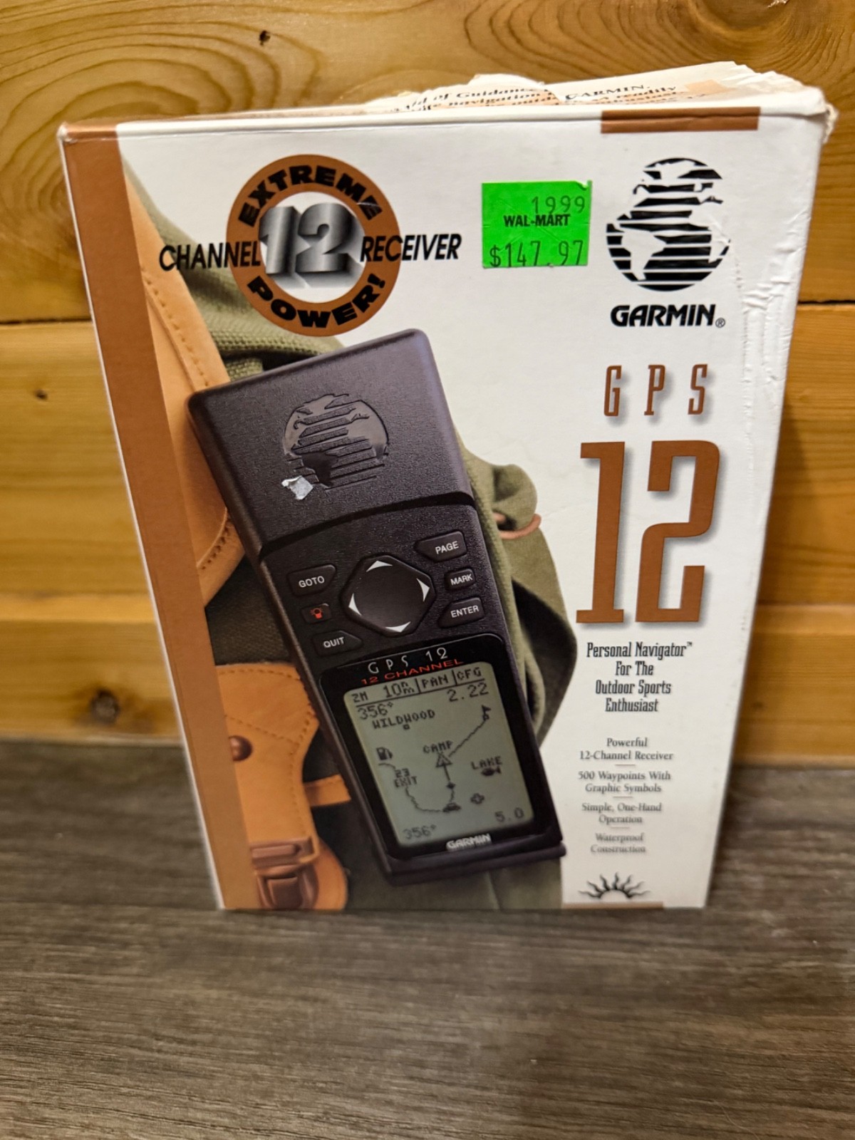 Garmin GPS 12 Personal Navigator Handheld GPS Bundle Original Box Manual Tested Garmin GPS 12 Personal Navigator Handheld GPS Bundle Original Box Manual Tested
