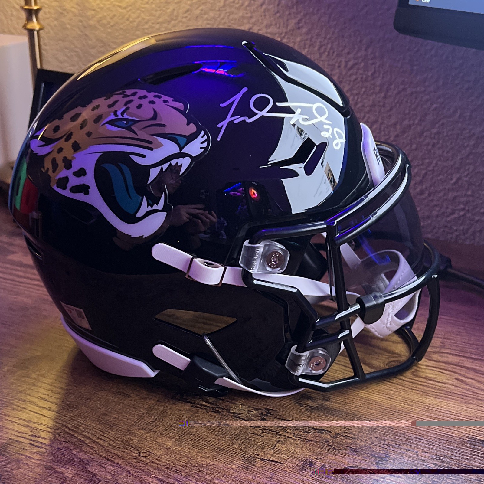 Fred Taylor Jacksonville Jaguars Signed Midi Football Helmet Fanatics Authentic Fred Taylor Jacksonville Jaguars Signed Midi Football Helmet Fanatics Authentic
