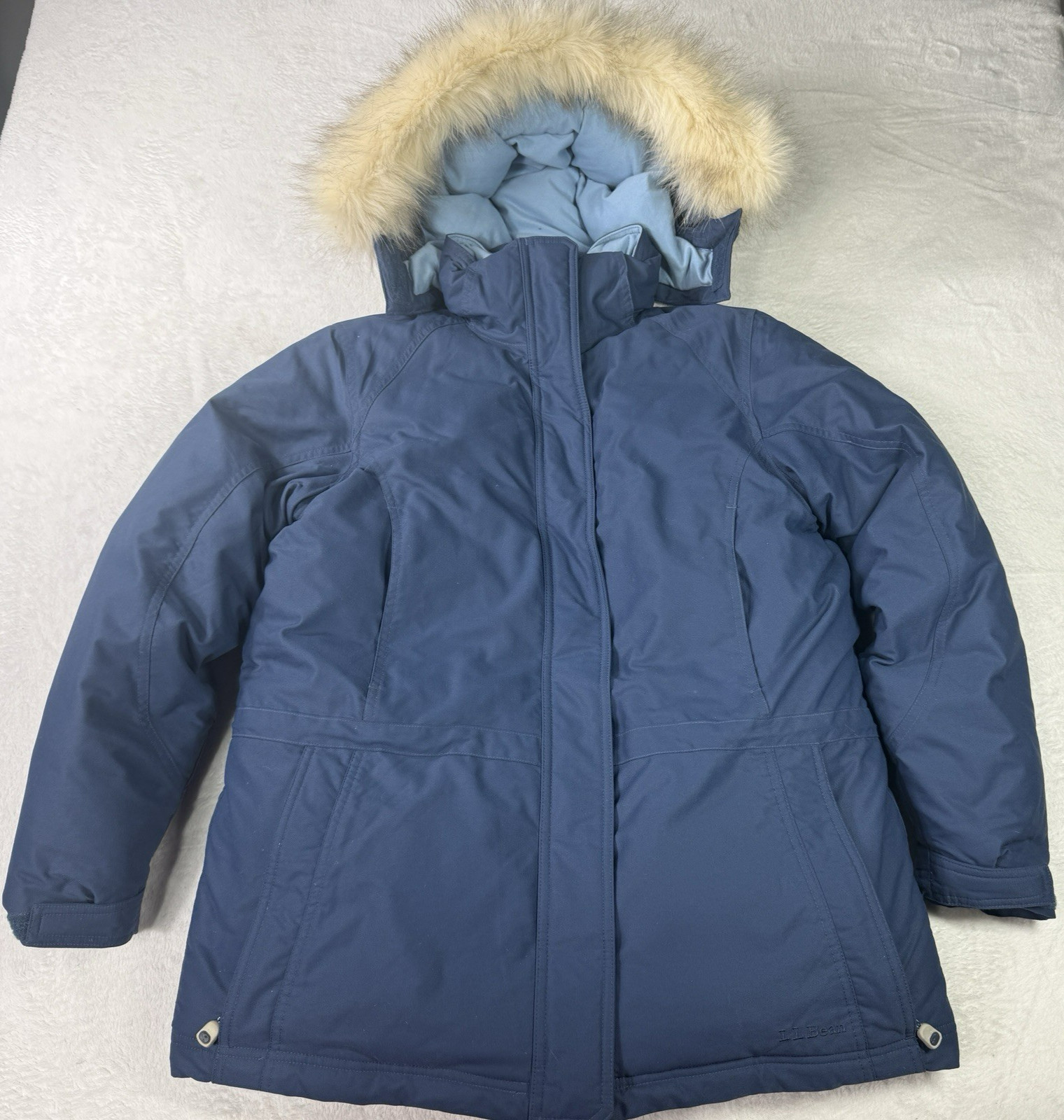 Vintage L.L. Bean Goose Down Parka Gore Tex Jacket Women’s S Coat Hooded Faux Vintage L.L. Bean Goose Down Parka Gore Tex Jacket Women’s S Coat Hooded Faux