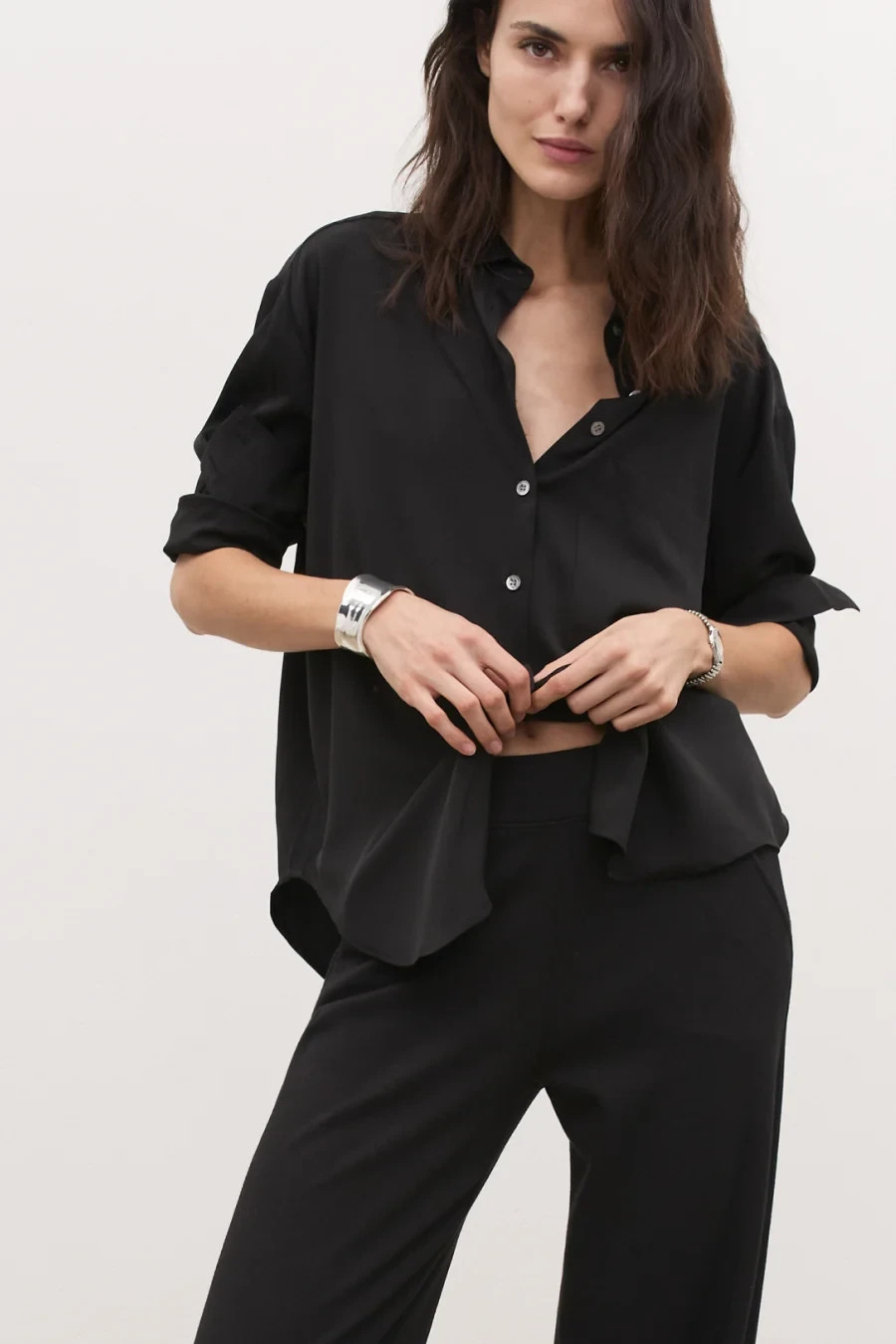 AYR The Deep End - Black Heavy Silk (ALL SIZES/NEW) ⭐️