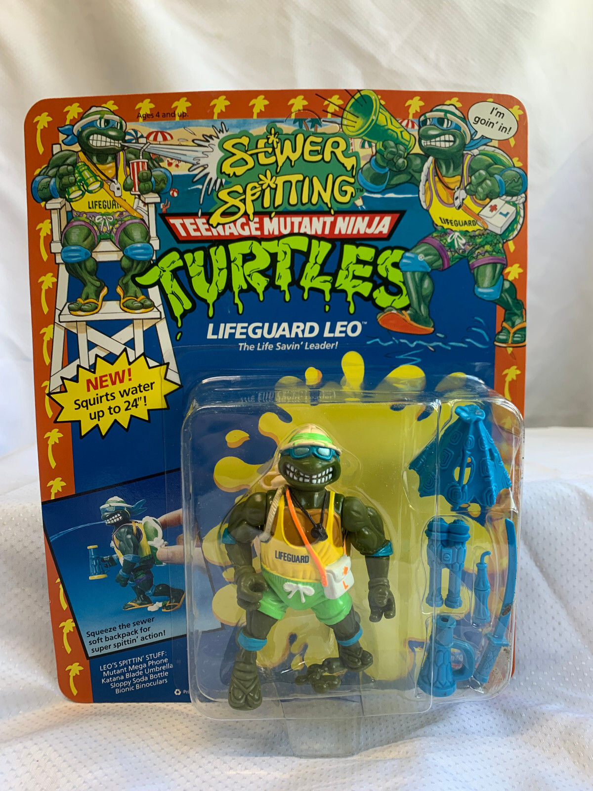 1992 Playmates Toys TMNT 