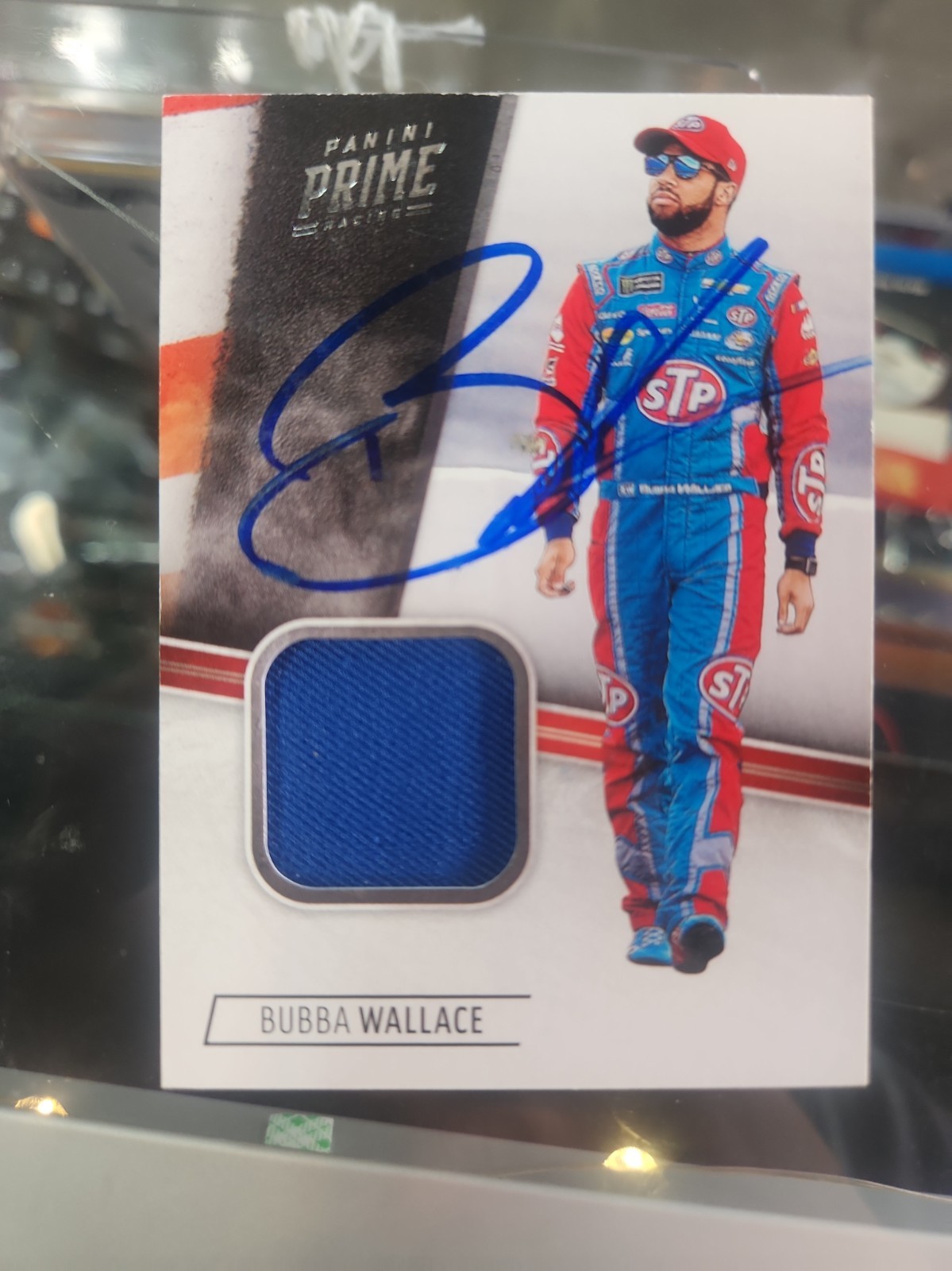 2020 NASCAR Panini Prime Racing  Autograph Bubba Wallace Patch