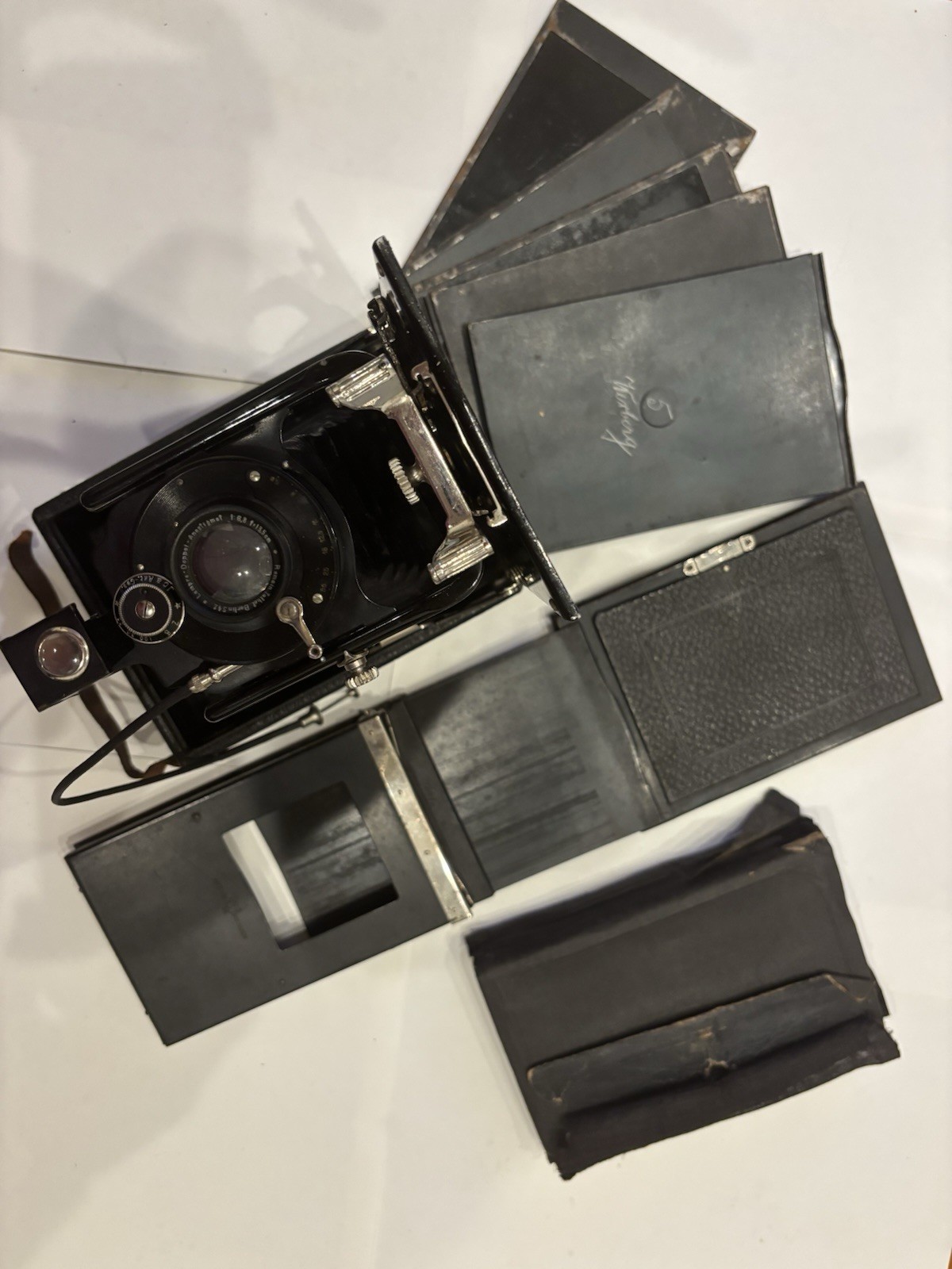 ICA Sirene 135 W/Romaine Talbot 13.5cm F6.8. 5 Filmholders 1 Filmback Vintage ICA Sirene 135 W/Romaine Talbot 13.5cm F6.8. 5 Filmholders 1 Filmback Vintage
