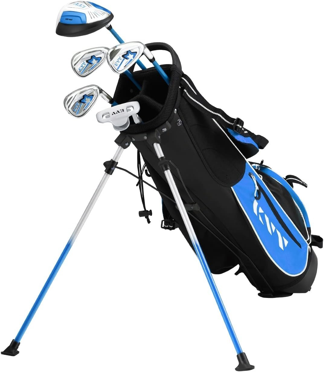 KVV Junior Complete Golf Club Set for Children Right Hand Age 11-13 UESD KVV Junior Complete Golf Club Set for Children Right Hand Age 11-13 UESD