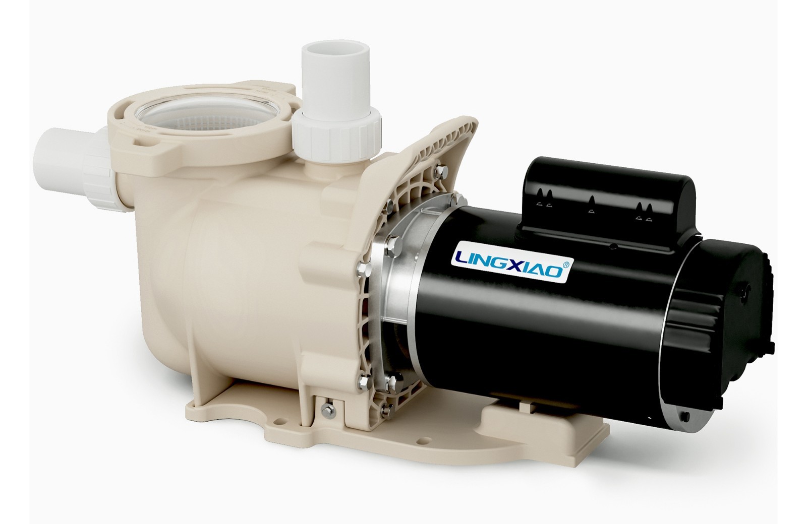 LINGXIAO 1.5HP Single Speed Pool Pump Inground, 115/230V, 6340GPH, Self Primming LINGXIAO 1.5HP Single Speed Pool Pump Inground, 115/230V, 6340GPH, Self Primming