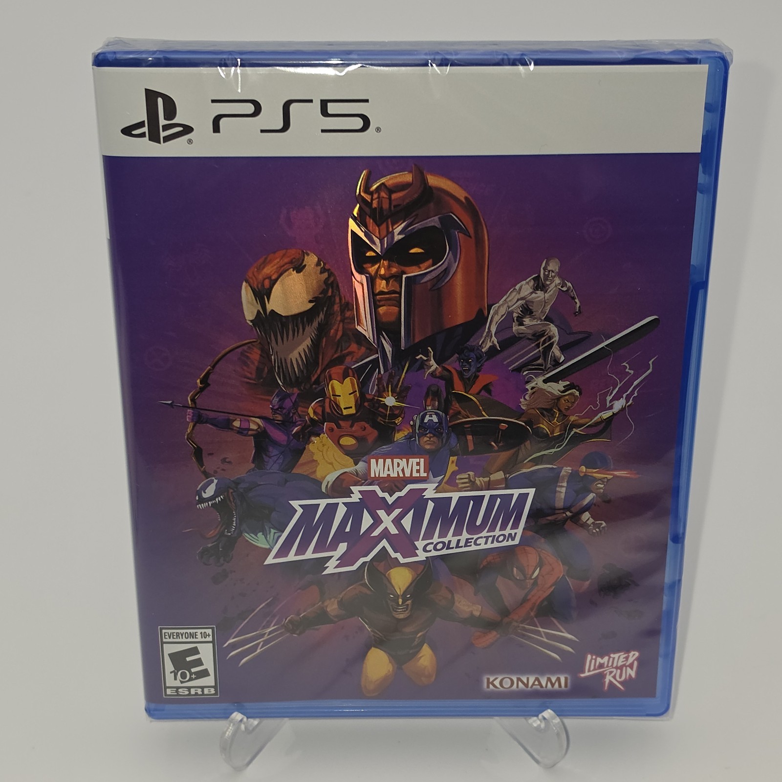 Marvel MaXimum Collection Foil Cover Limited Run Games Playstation 5 PS5 New Marvel MaXimum Collection Foil Cover Limited Run Games Playstation 5 PS5 New