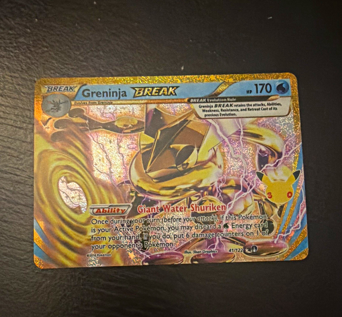 The Pokemon Company Pokemon TCG Greninja BREAK 41/122 Breakpoint Holo Eng 170 The Pokemon Company Pokemon TCG Greninja BREAK 41/122 Breakpoint Holo Eng 170