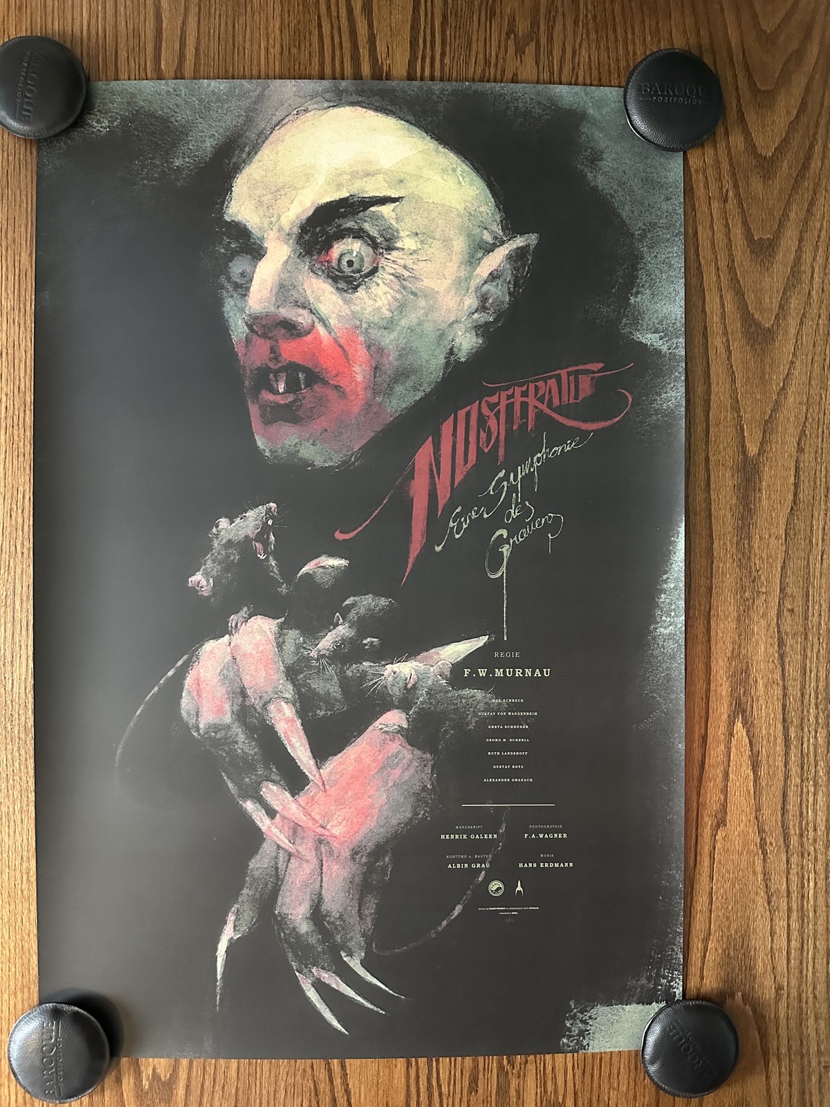 Nosferatu Mondo 24x36 Poster Hans Woody Limited Edition Screen Print