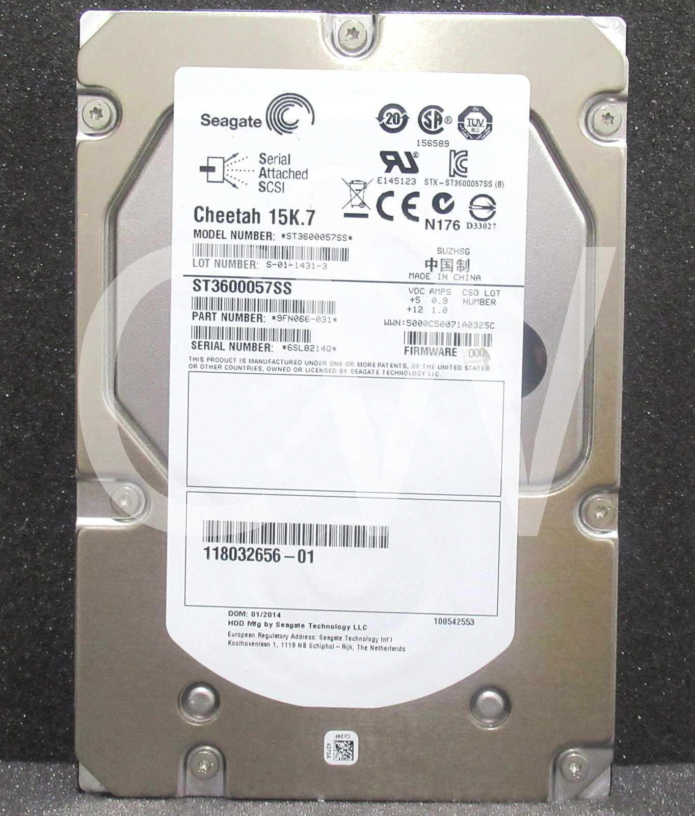 ST3600057SS Seagate Cheetah 600GB 15K RPM 6Gb/s 3.5\