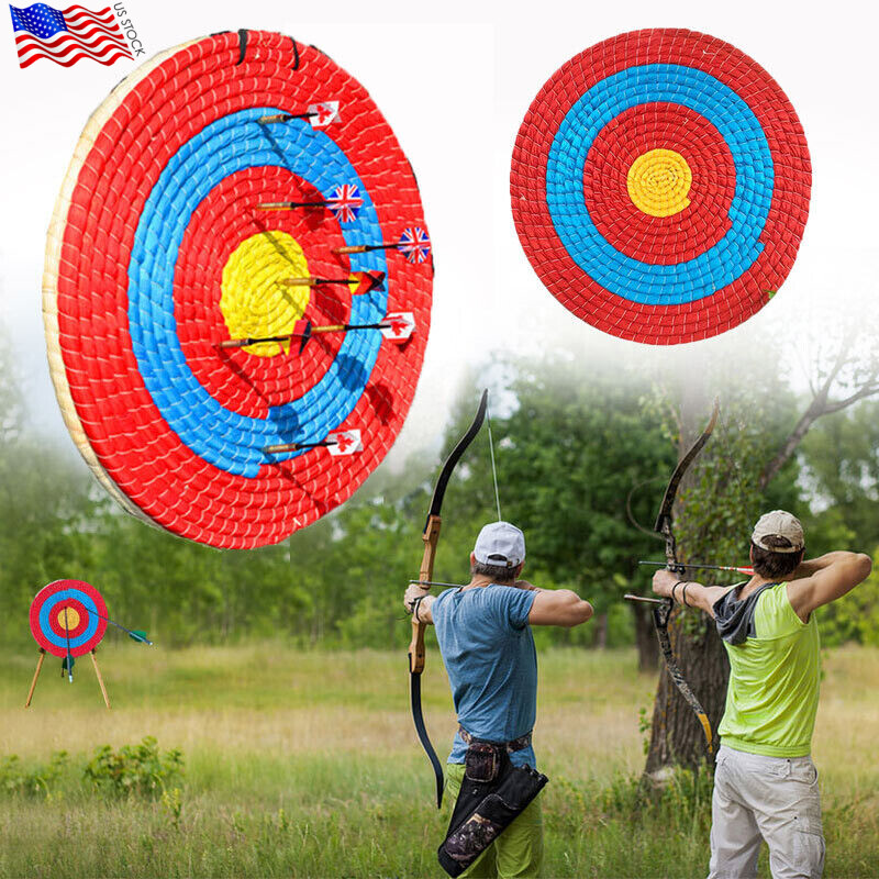 Traditional Hand-Made Straw Archery Target Arrow Target for Recurve Bow Longbow