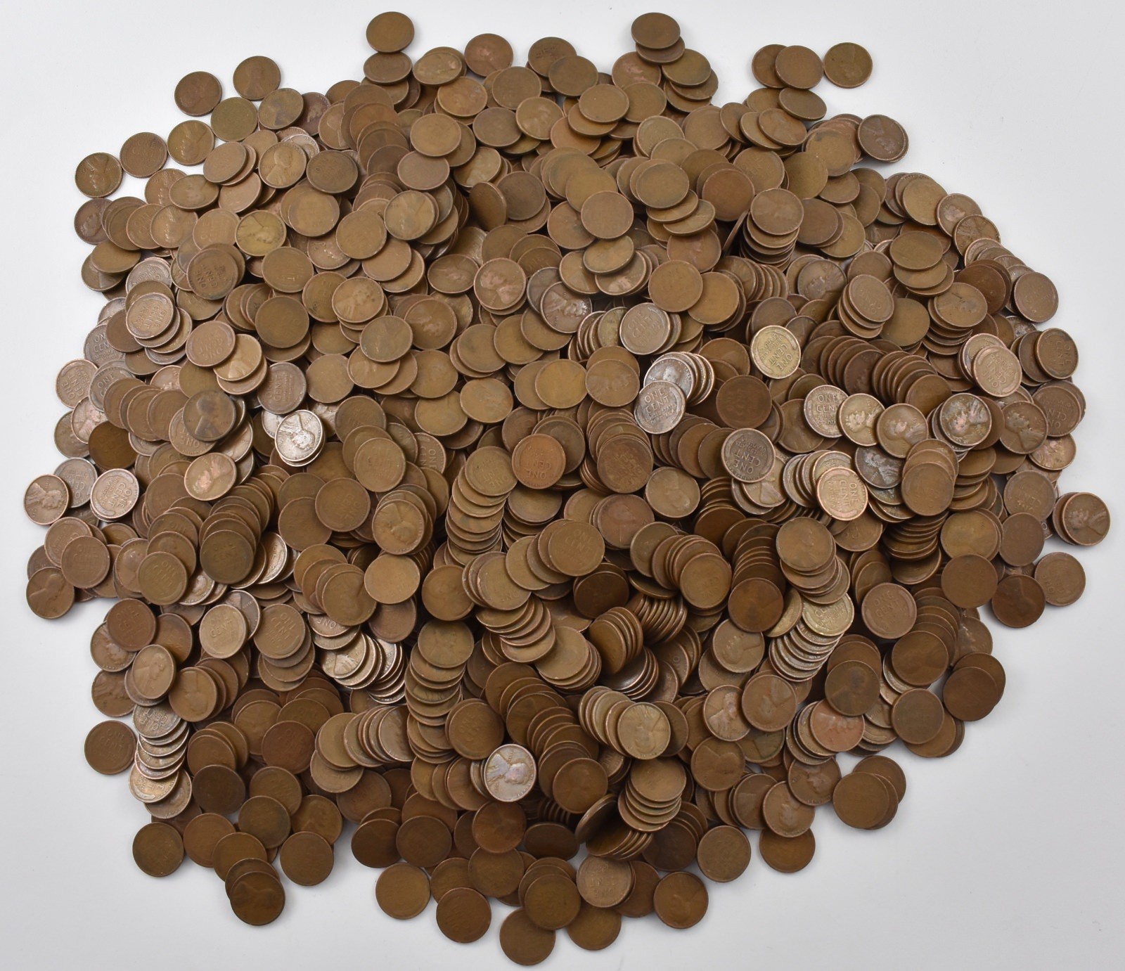 (100) 1920-1929 Lincoln Wheat Cents 2 Rolls Collection Lot (100) 1920-1929 Lincoln Wheat Cents 2 Rolls Collection Lot