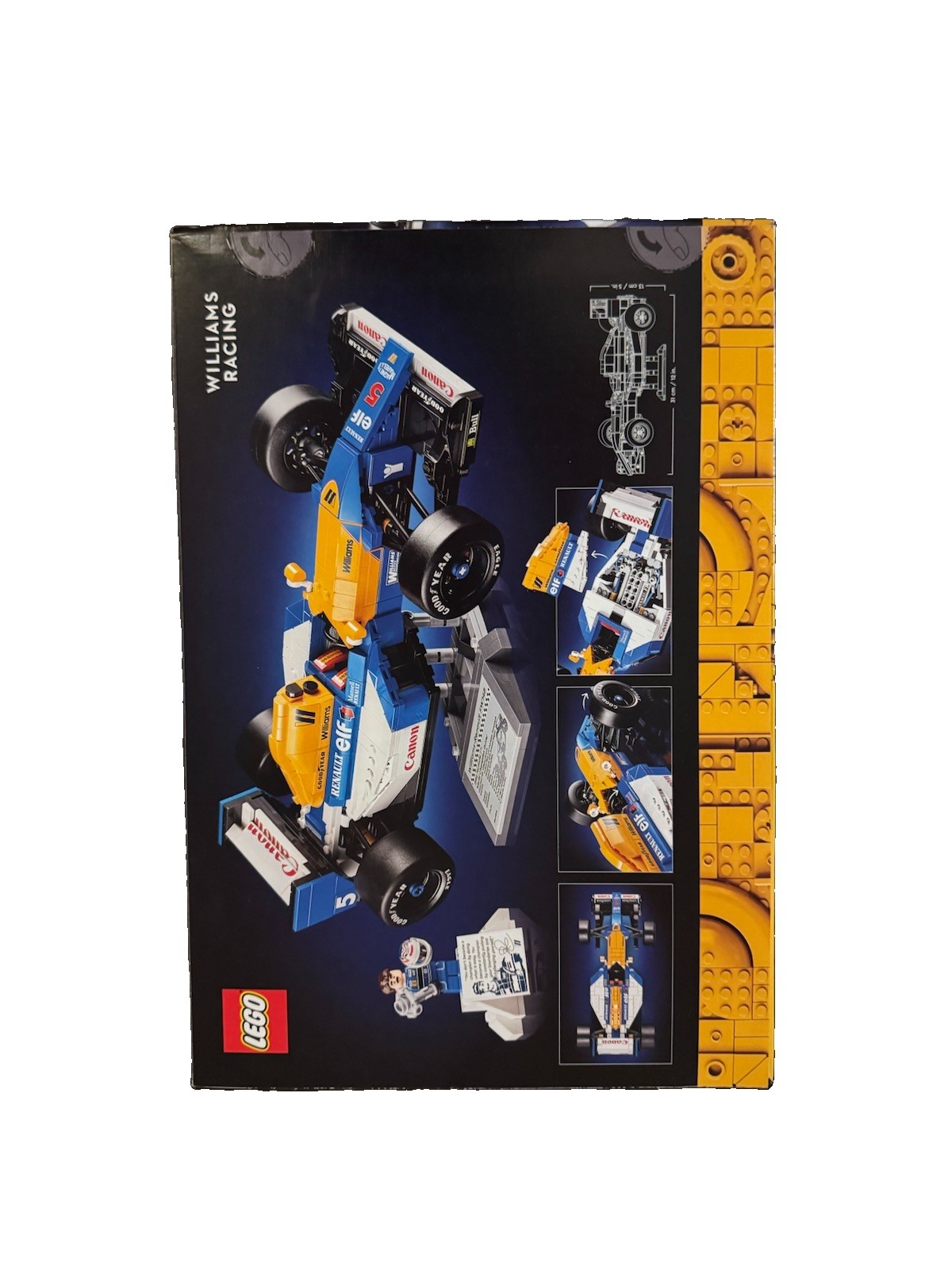 LEGO Icons: Williams Racing FW14B & Nigel Mansell (10353)