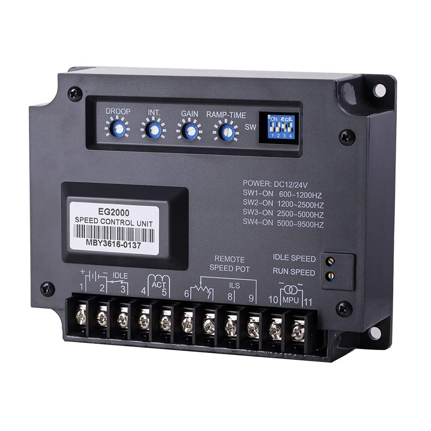 New EG2000 Universal Electric Generator Governor Engine Speed Controller