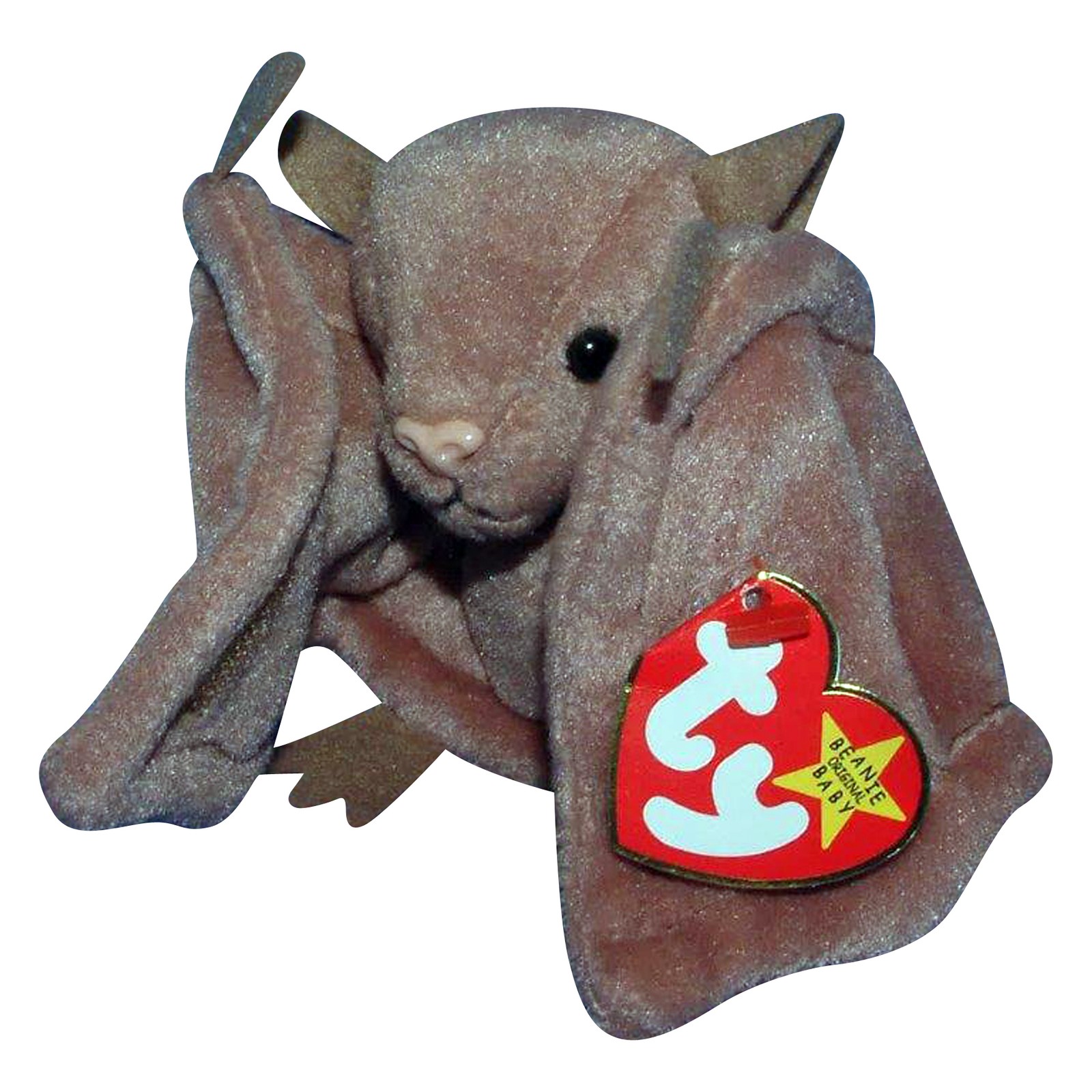 Ty Beanie Baby Batty the Brown Bat - MWMT Ty Beanie Baby Batty the Brown Bat - MWMT