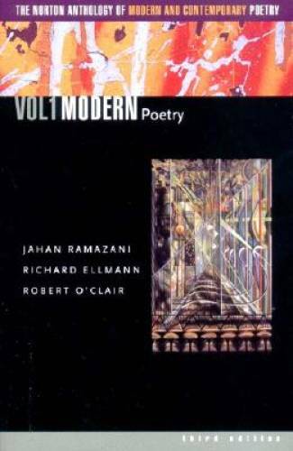 The Norton Anthology of Modern and Contemporary Poetry, Volume 1: Modern - GOOD
