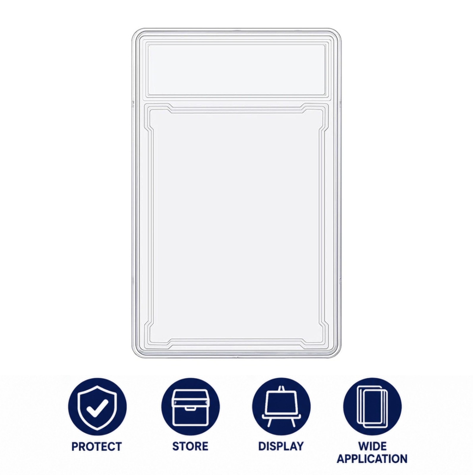Empty Graded Card Holders/Slabs PSA Style Slab Case For Pokemon Cards 35PT Empty Graded Card Holders/Slabs PSA Style Slab Case For Pokemon Cards 35PT
