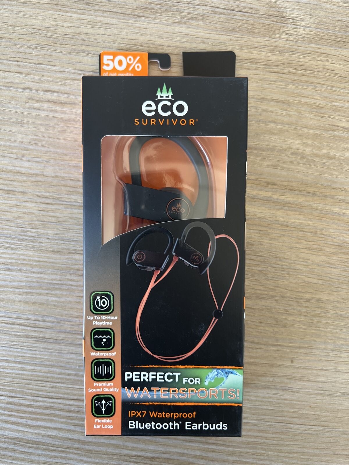 Eco Survivor IPX7 Bluetooth Waterproof Earbuds