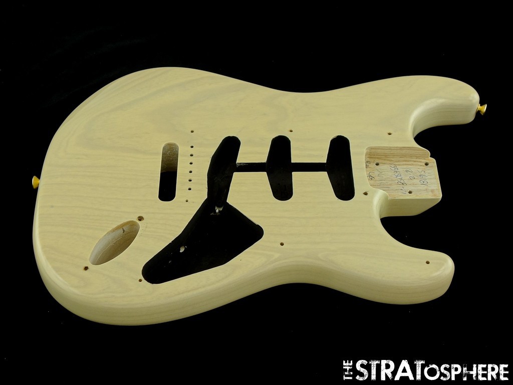 Fender Custom Shop American Custom Strat NOS BODY Ash Aged White Blonde