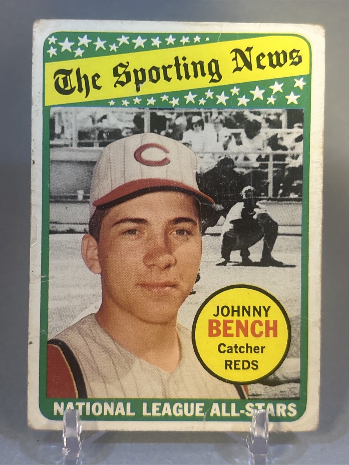 1969 Topps - The Sporting News All Star Selection Johnny Bench #430 1969 Topps - The Sporting News All Star Selection Johnny Bench #430
