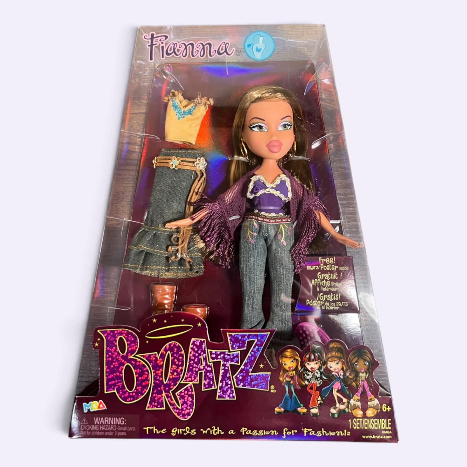 Bratz Fianna Series 3 Reproduction Doll with Accessories Brand New in Box Bratz Fianna Series 3 Reproduction Doll with Accessories Brand New in Box