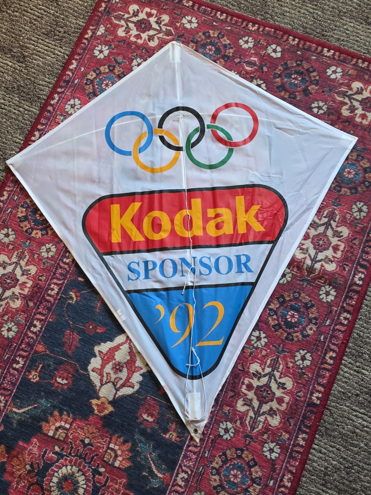 Vintage 1992 Kodak Olympic Sponsor Delta Kite 33\