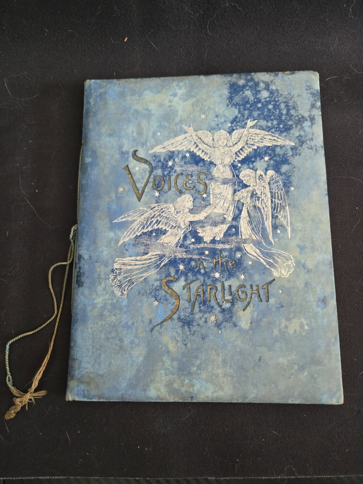 Antique Cloth Book Voices in the Starlight by Sarah Doudney Illustrated by... Antique Cloth Book Voices in the Starlight by Sarah Doudney Illustrated by...