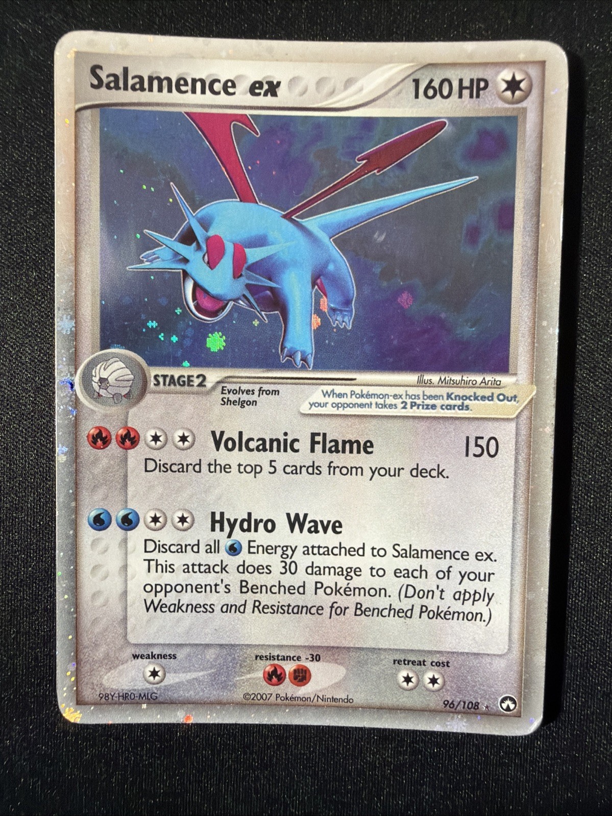 Salamence ex 96/108 EX Power Keepers Holo
