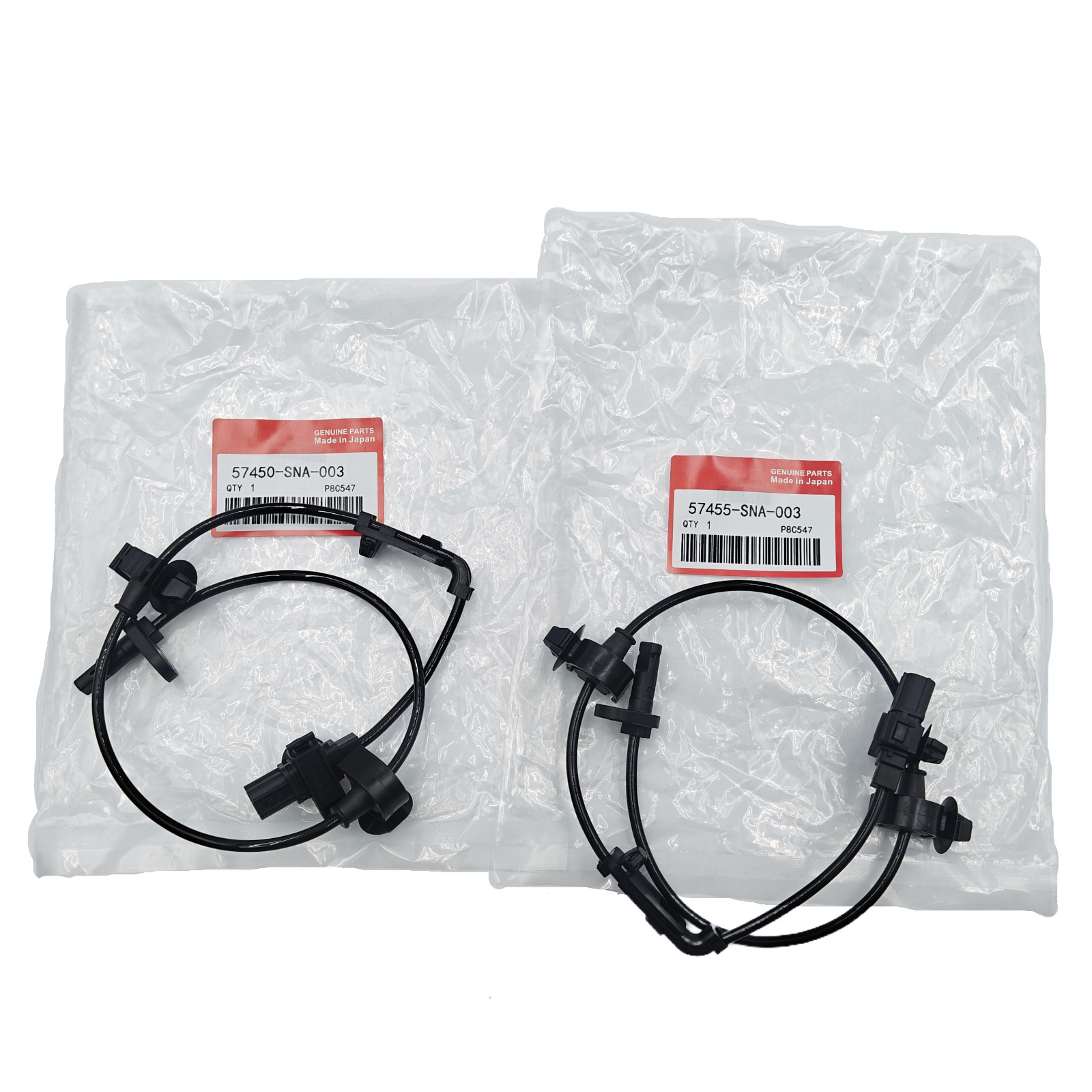 OEM 2x For 2006-2011 Civic 57450SNA003 57455SNA003 Front ABS Wheel Speed Sensor