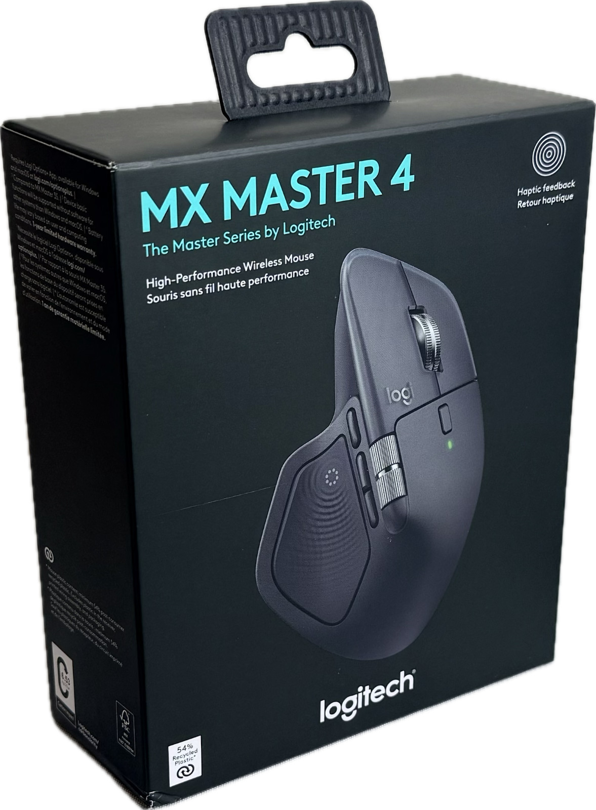 Logitech 910-007558 MX Master 4 High-Performance Wireless Mouse Black (New)