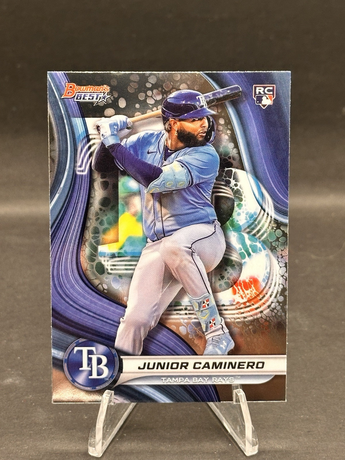 Junior Caminero 2024 Bowman’s Best Base Rookie # TP-18 Rays Junior Caminero 2024 Bowman’s Best Base Rookie # TP-18 Rays