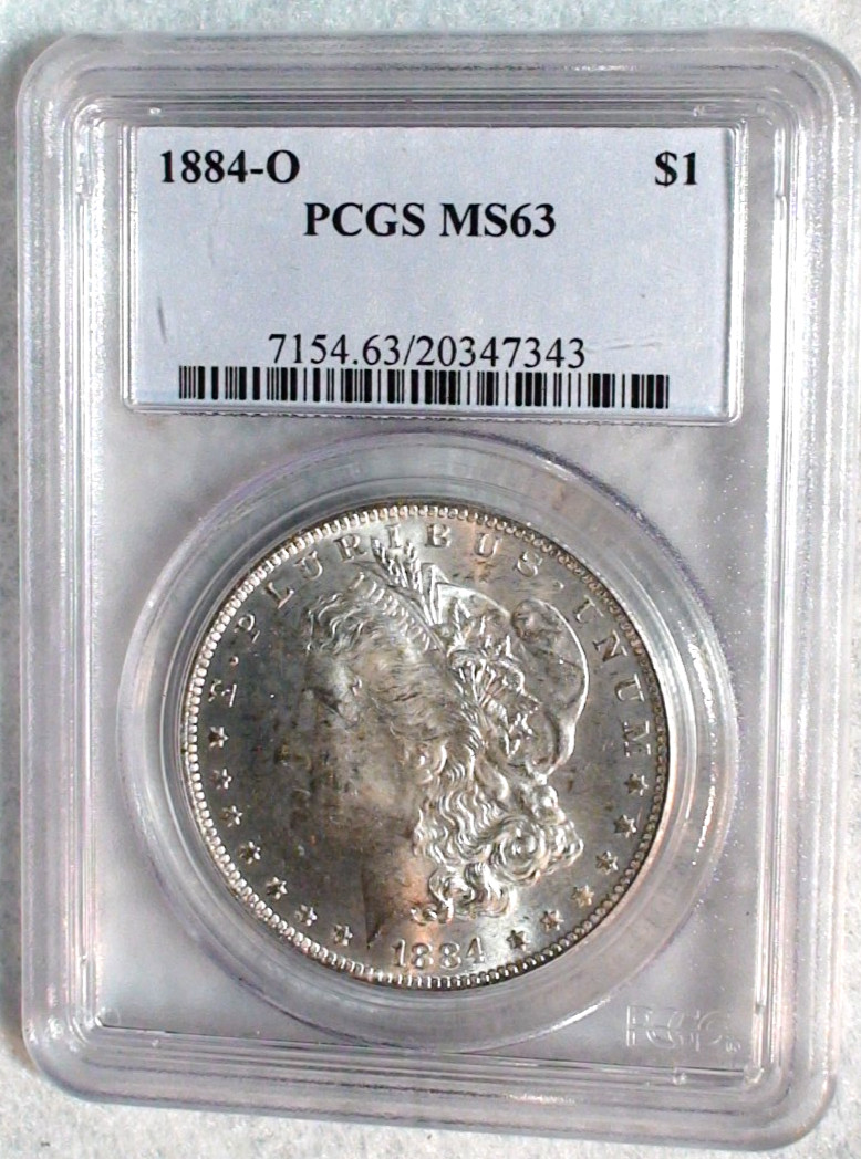 1884 O Morgan Dollar PCGS MS63 UNCIRCULATED BETTER DATE $1 Coin BUY IT NOW