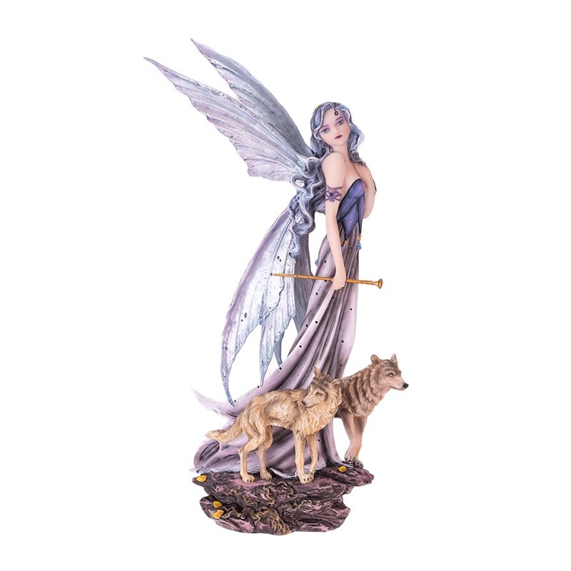 FAIRY WITH WOLVES - 11 INCH FAIRY WITH WOLVES - 11 INCH