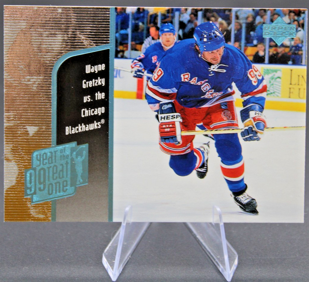 1999-00 Upper Deck Year Of The Great One Wayne Gretzky #GO7 NM/MT NY Rangers