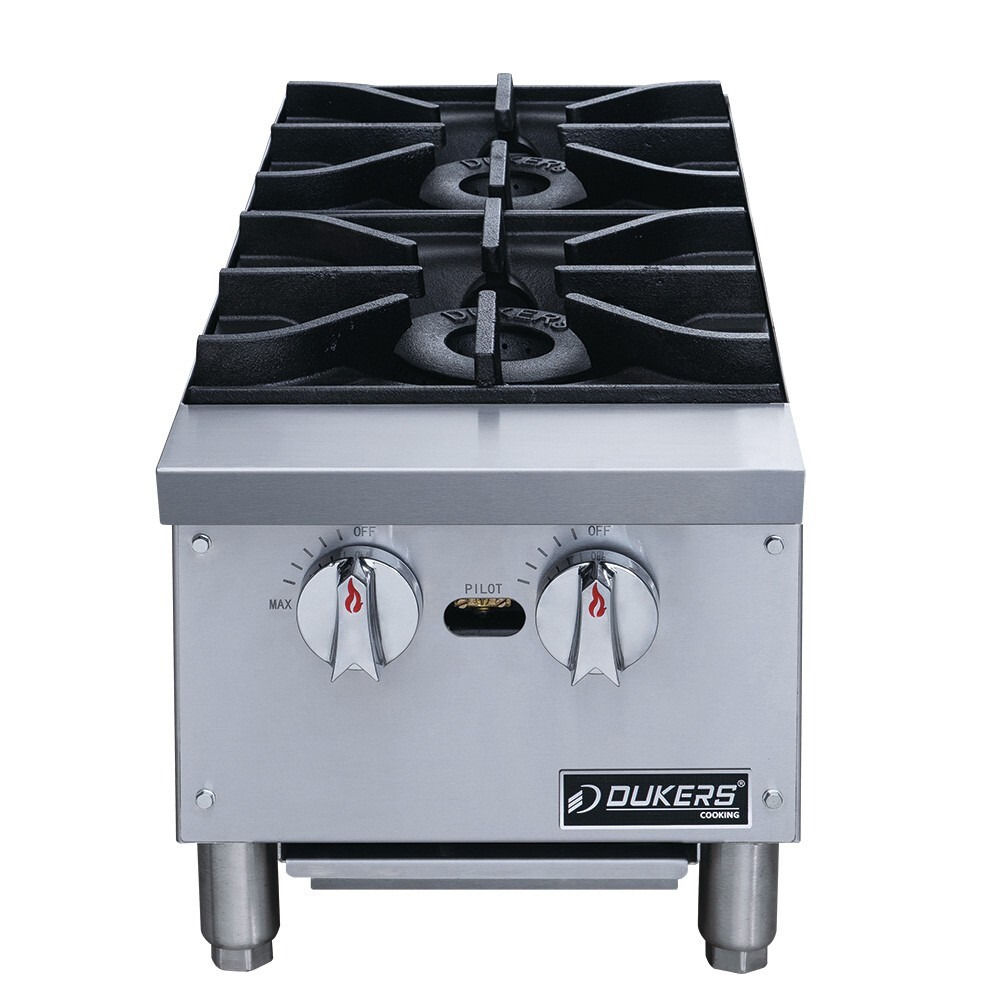 DUKERS DCHPA12 2 BURNER HOT PLATE 12 DUKERS DCHPA12 2 BURNER HOT PLATE 12