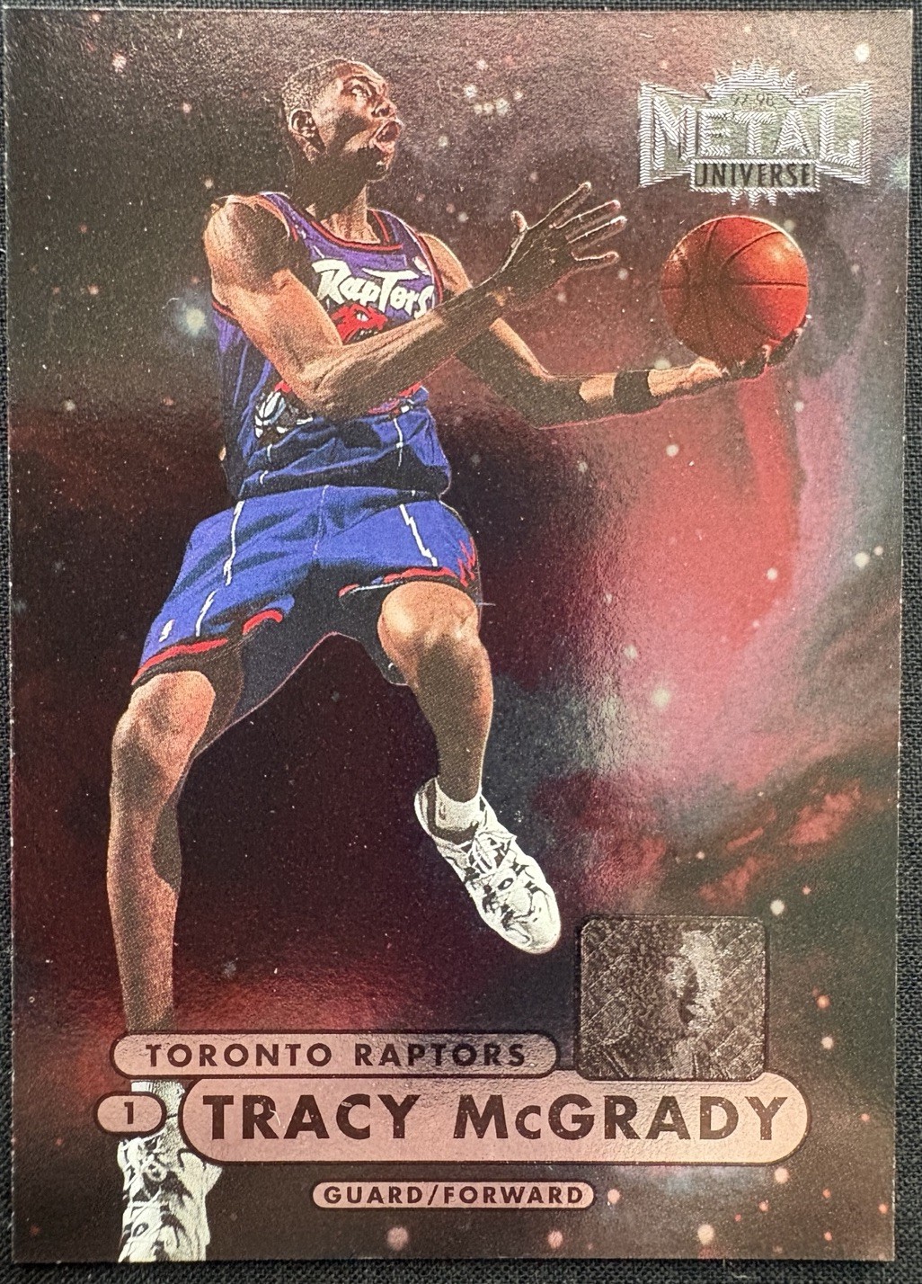 1997-98 Skybox Metal Universe Championship Preview Tracy McGrady Rookie #36 RC 1997-98 Skybox Metal Universe Championship Preview Tracy McGrady Rookie #36 RC